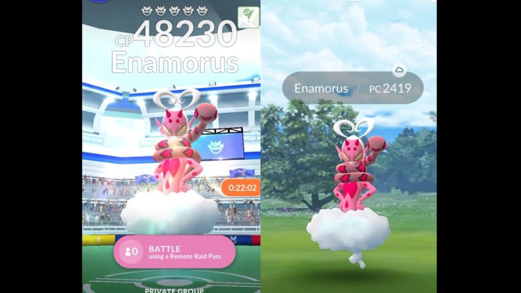 Enamorus Incarnate Pokemon GO