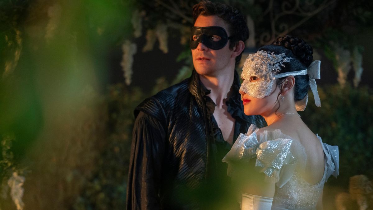 Benedict and Sophie in Bridgerton Season 4