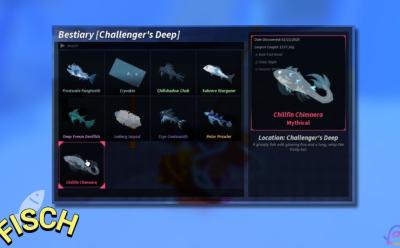 challenger’s deep in fisch mariana’s veil