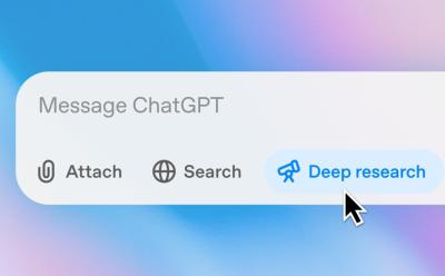 chatgpt deep research now comes to free users