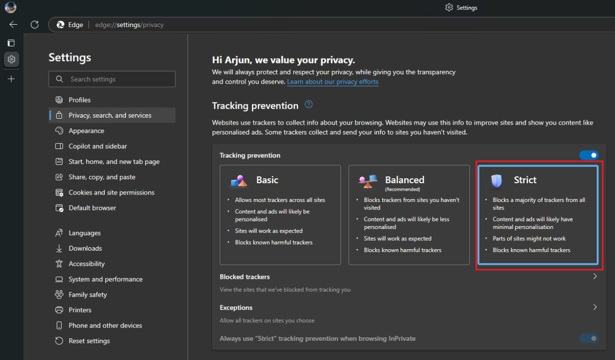Combating Web Tracking: Analyzing Web Tracking Technologies for User ...