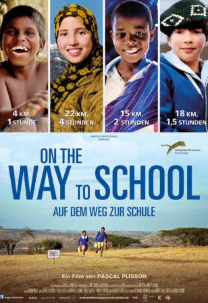 On the Way to School poster