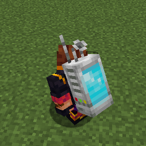 Backpacked Wet Backpacks Minecraft Mod