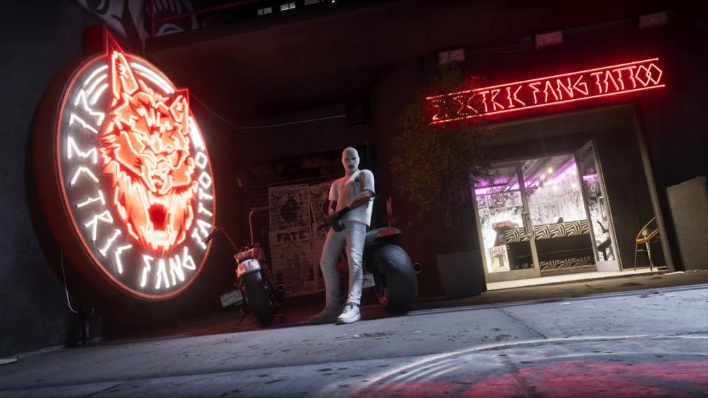 Electric Fang Tattoo shop in GTA 6 Leonida Keys