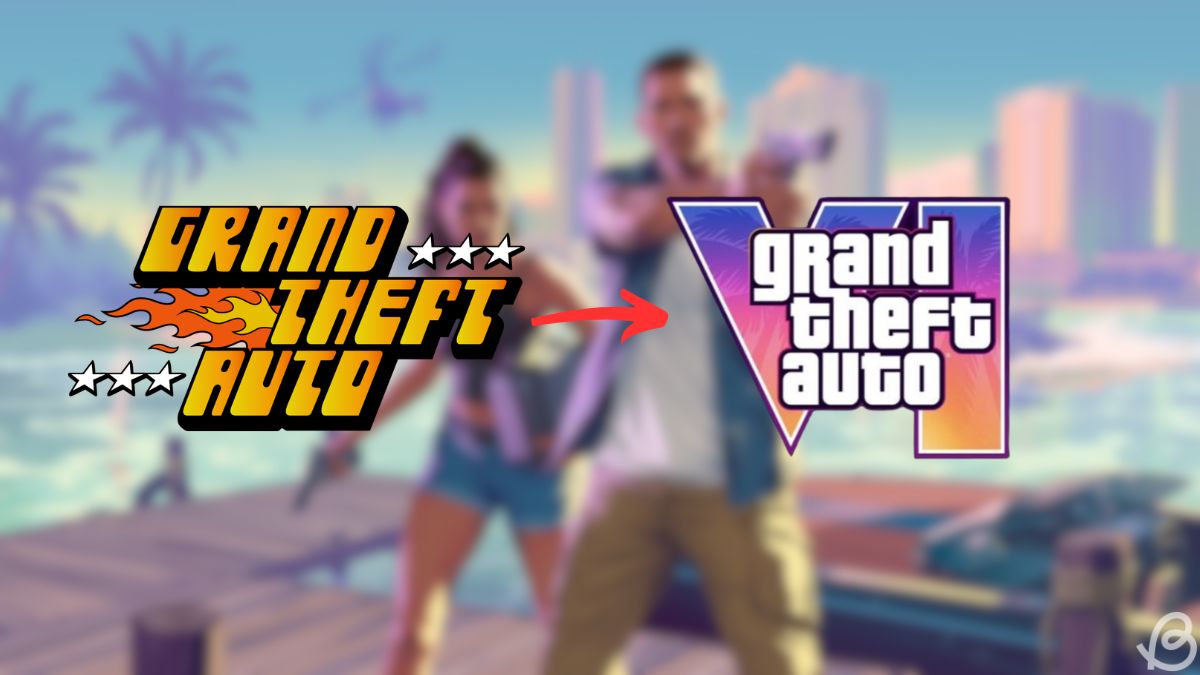 GTA 1 to GTA 6 logo