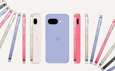 Google Pixel 9a in all its colors iris purple primary