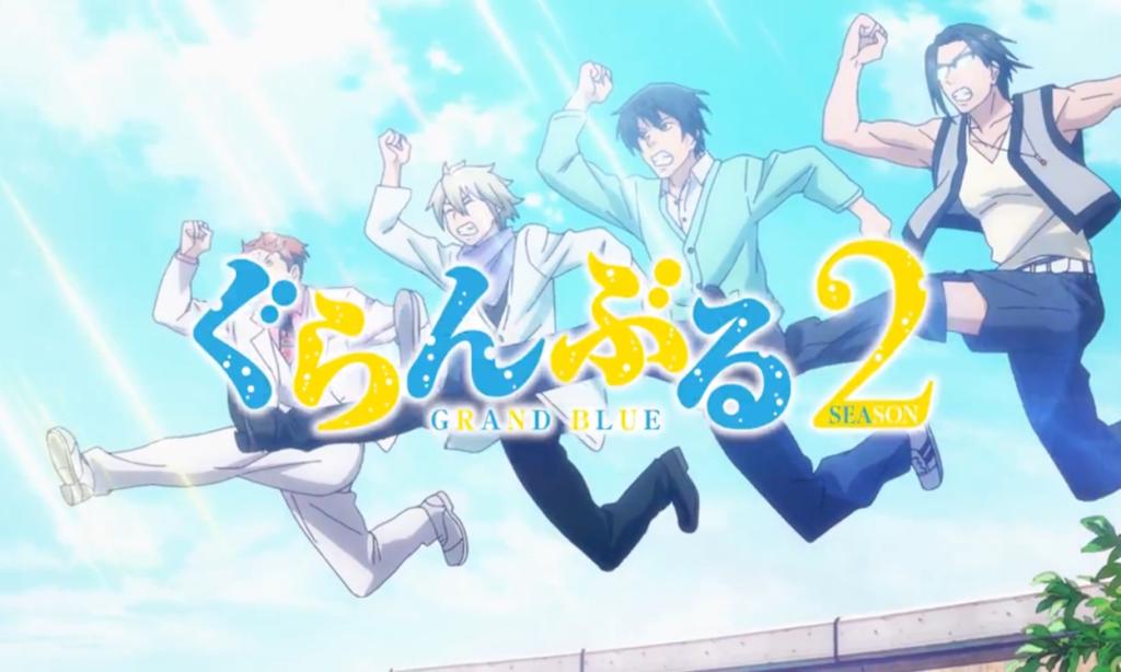 Iori and his friends in Grand Blue Season 2