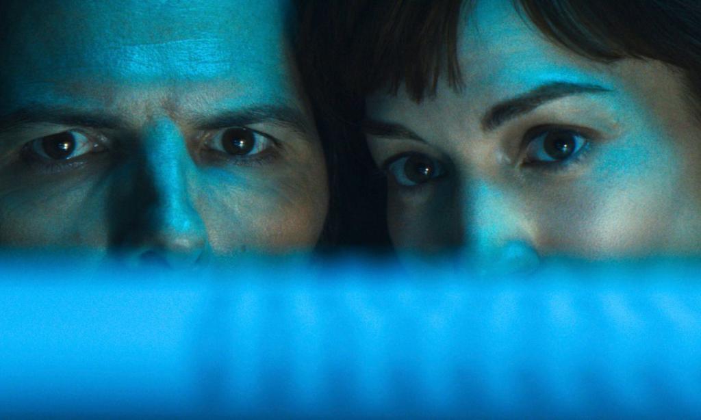 Mark and Helly in Severance Season 2