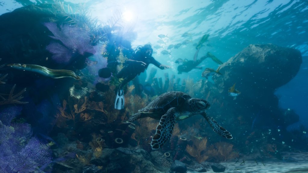 Underwater areas
