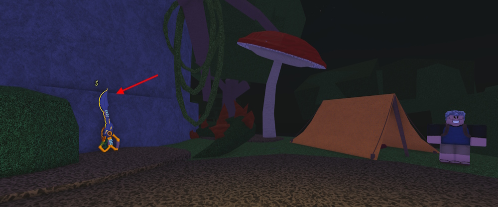 Verdant Sheer rod Fisch location