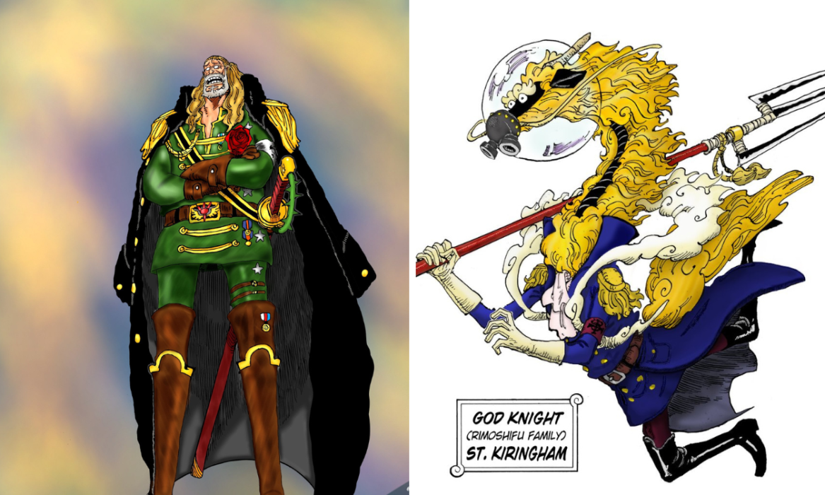 Saint Sommers and Killingham's introduction in One Piece.