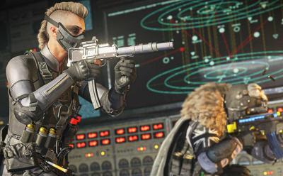 Operators firing SMGs in Warzone