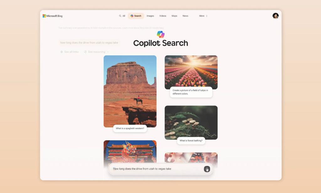INTRODUCING COPILOT SEARCH IN BING visual data 3