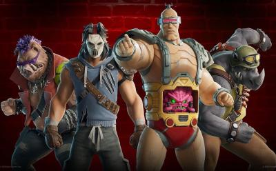 Fortnite TMNT Part 2 skins with Casey Jones