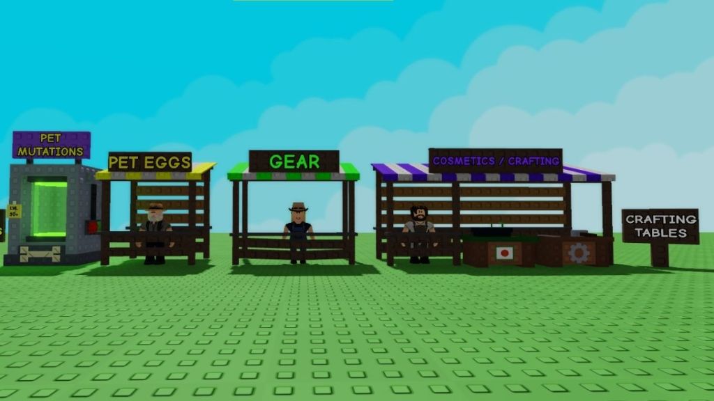 Gear Shop Location Grow a Garden