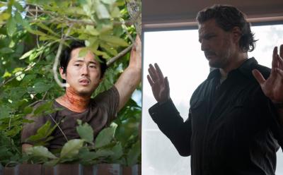 Glenn Rhee from The Walking Dead and Joel Miller from The Last of Us