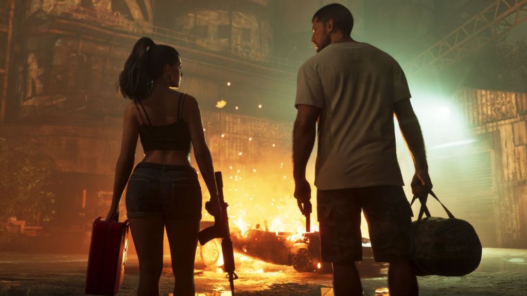 Jason and Lucia performing mission in GTA 6