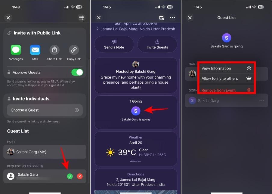 How to Use Apple Invites App on iPhone | Beebom