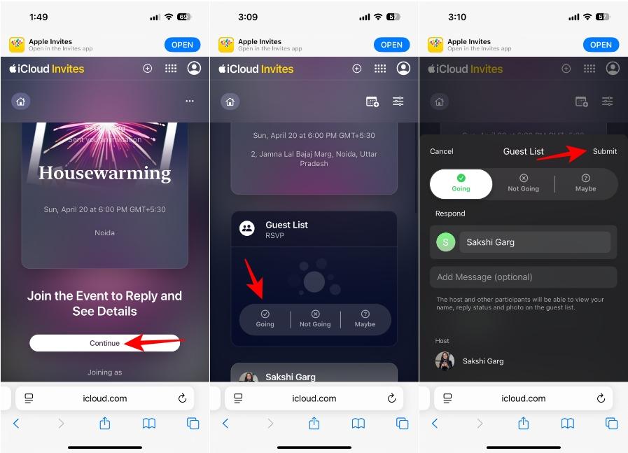 How to Use Apple Invites App on iPhone | Beebom