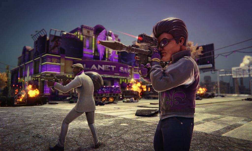 Combat gameplay in Saints Row: The Third Remastered, open world games like GTA