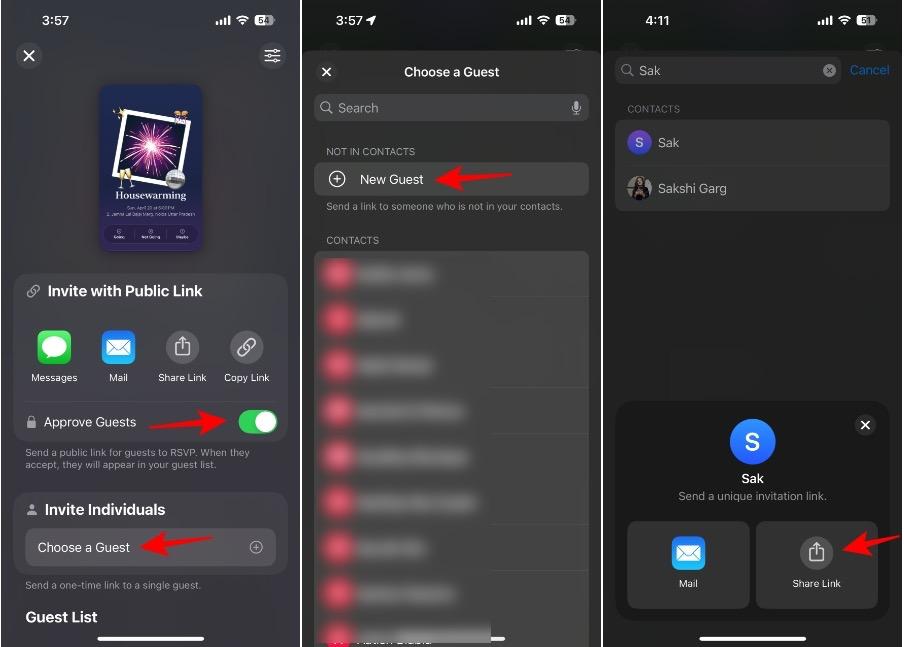 How to Use Apple Invites App on iPhone | Beebom
