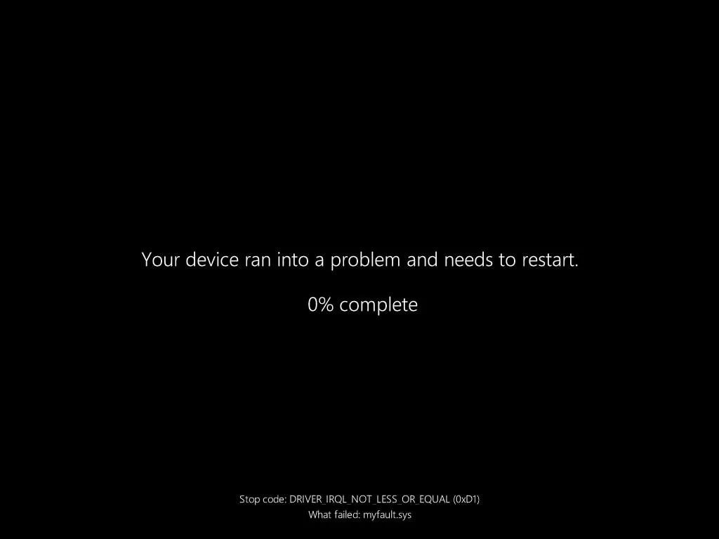 Windows' Iconic Blue Screen of Death Is No Longer Blue | Beebom