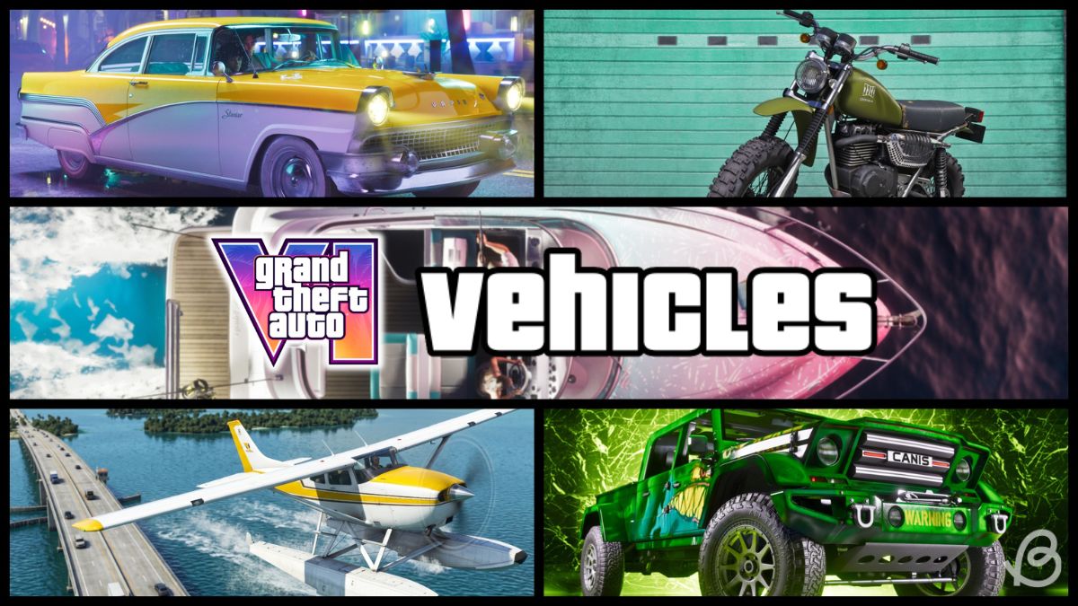 GTA 6 Vehicles List