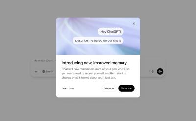 improved memory comes to chatgpt