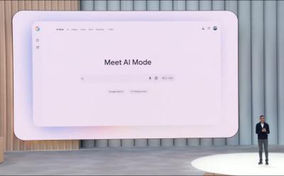AI Mode Demo at Google IO