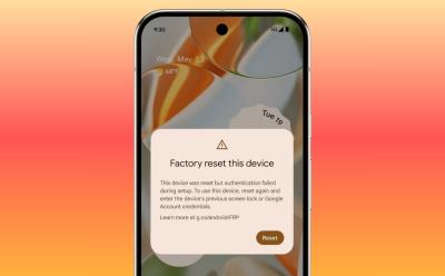 Android 16 improved factory reset protection with gradient