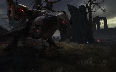 Cyber Dragon in Doom The Dark Ages