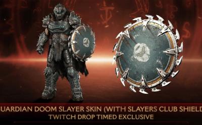 Guardian Slayer skin in Doom The Dark Ages