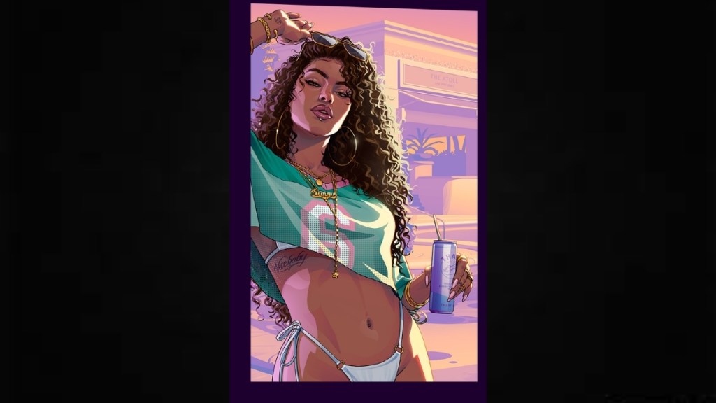 GTA 6 cover girl