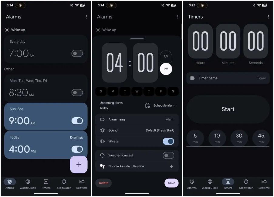 Here's a First Look at the Redesigned Clock App Coming with Material ...