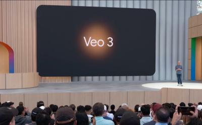 Google Veo 3 Demo at Google conference 2025