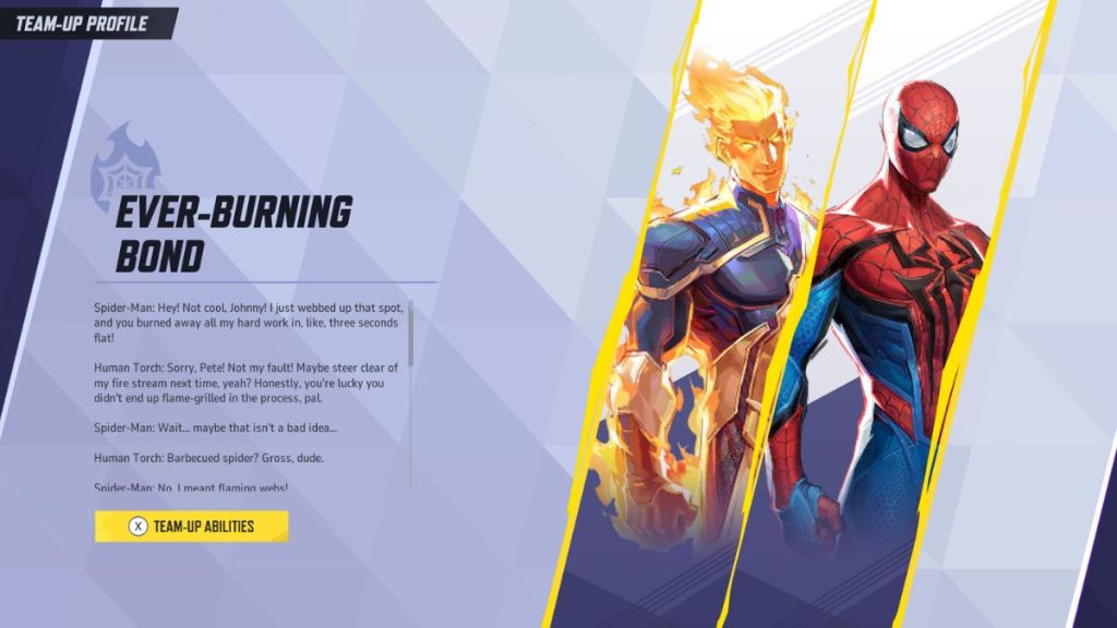 Marvel Rivals Ever-Burning Bond Team Up