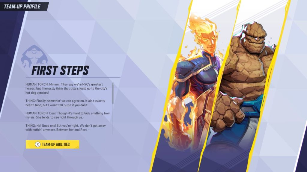 Marvel Rivals First Steps Team Up