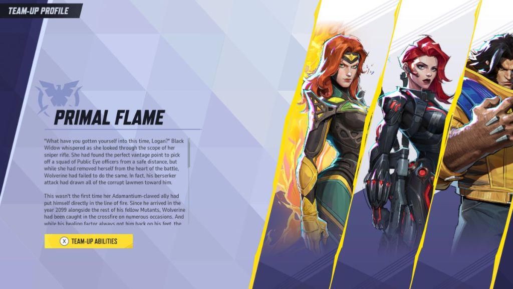 Marvel Rivals Primal Flame Team Up