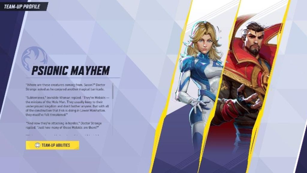 Marvel Rivals Psionic Mayhem Team-Up