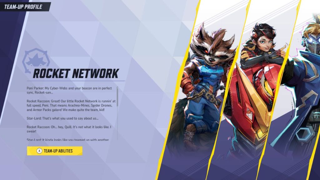 Marvel Rivals Rocket Network Team Up
