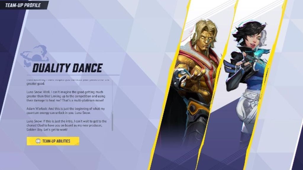 Marvel Rivals Team-Up Duality Dance