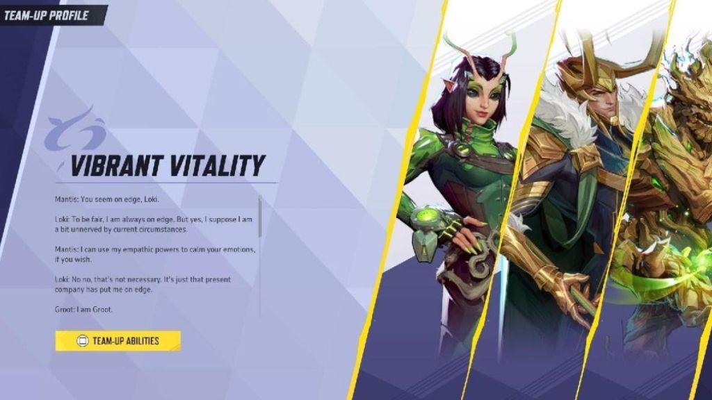 Marvel Rivals Team-Up Vibrant Vitality