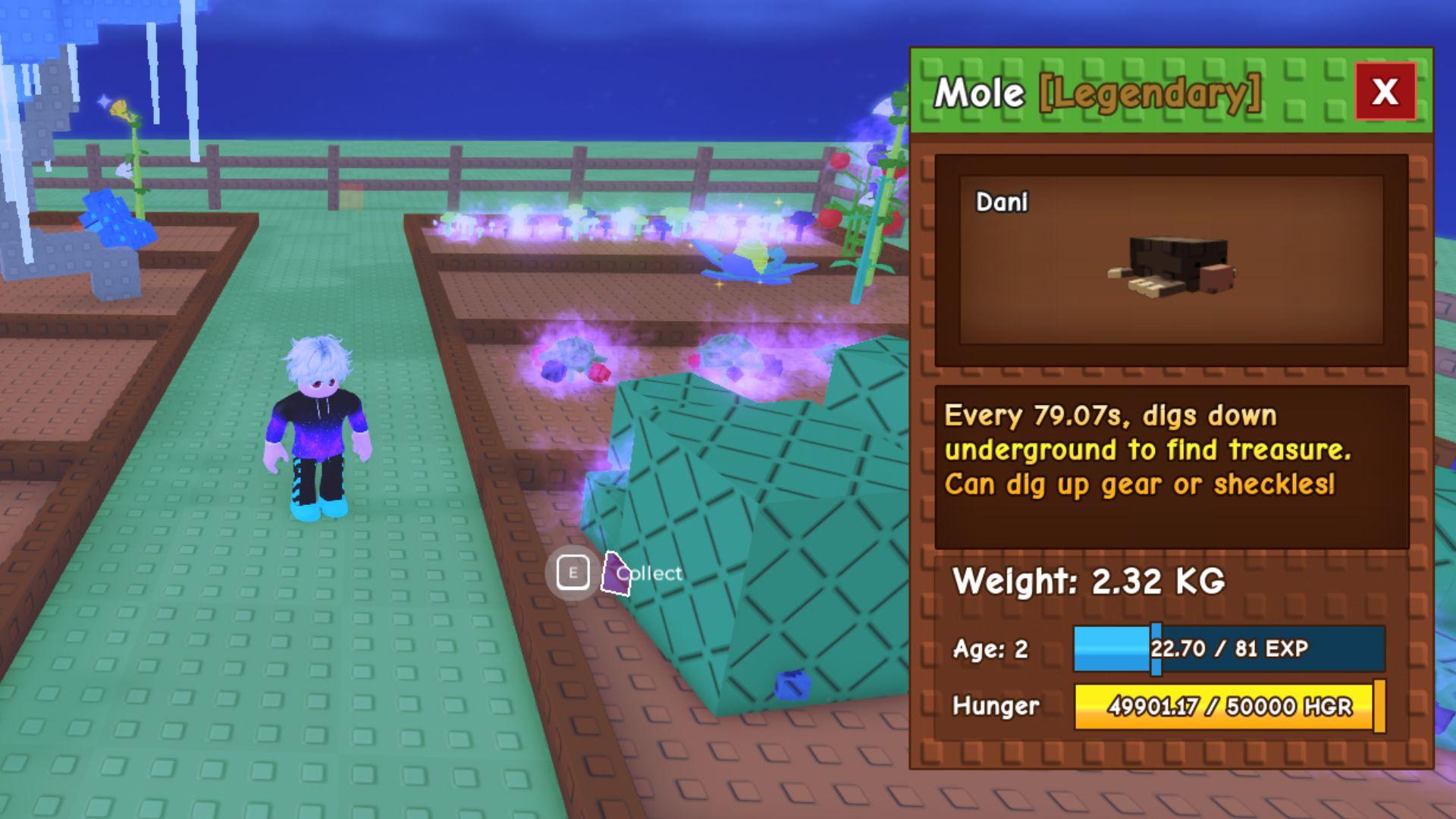 How to Get Mole in Grow a Garden Roblox Beebom