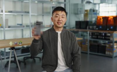 Nothing CEO Carl Pei Holding a blurred out Nothing Phone 3