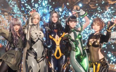 The main female stars of Stellar Blade