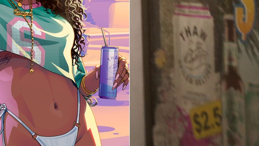 Thaw Alcoholic Drinks Brand in GTA 6