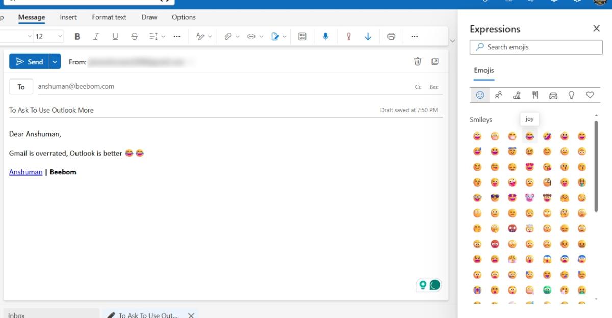 How to Insert Emojis in Outlook: The Complete 2026 Guide | Beebom
