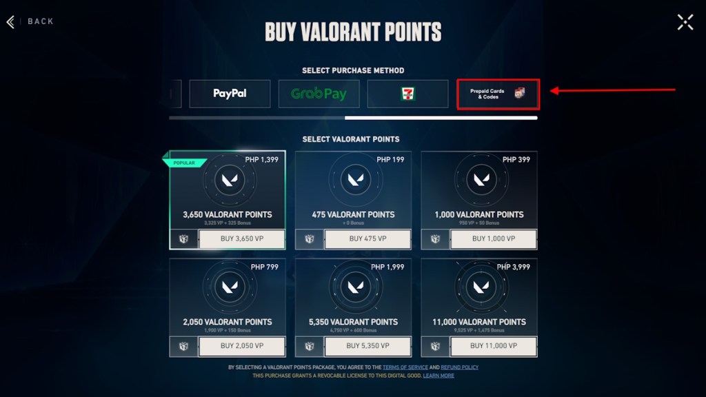 Valorant Prepaid Card and Codes