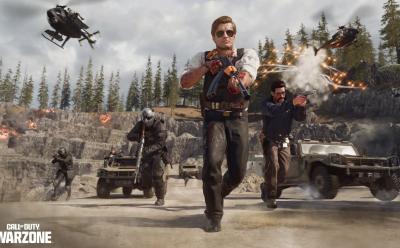 Operators running in Warzone Clash
