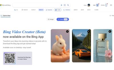 bing video creator coming soon